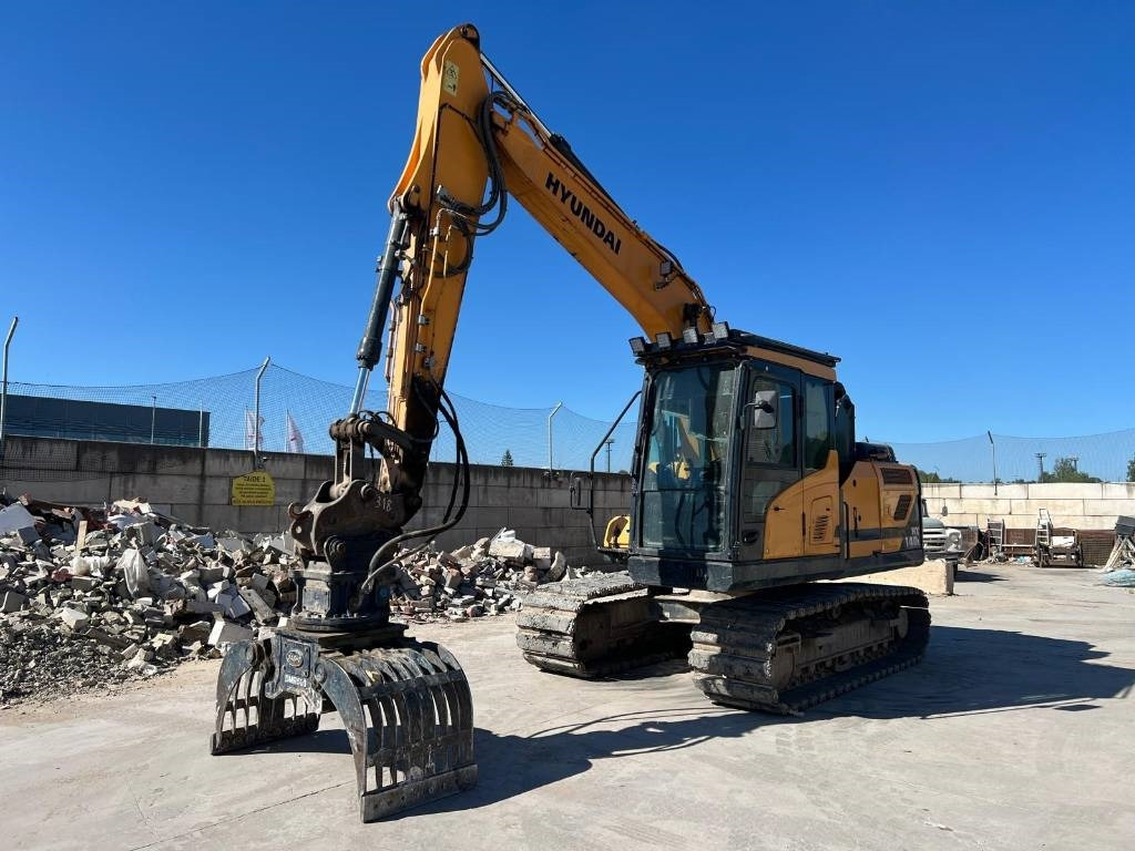 Hyundai HX 140 HRC - Kettenbagger: das Bild 2 Hyundai HX 140 HRC - Kettenbagger: das Bild 2