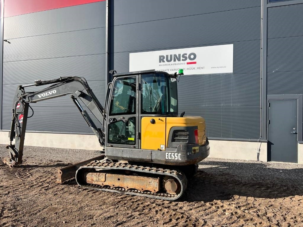 Volvo EC 55 C - Minibagger: das Bild 3 Volvo EC 55 C - Minibagger: das Bild 3