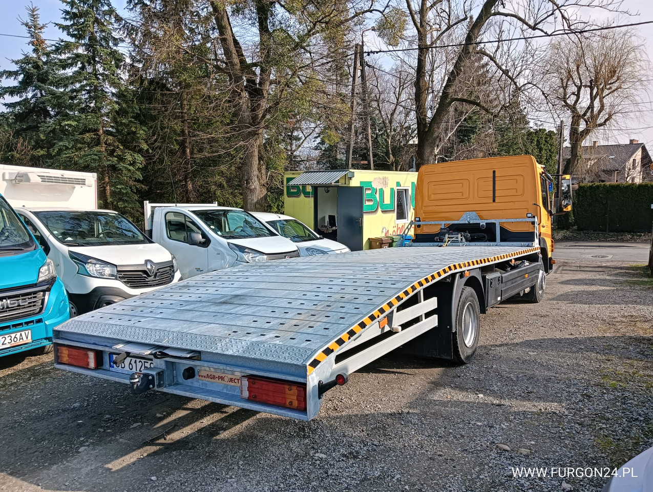 MERCEDES ATEGO 1018 POMOC DROGOWA LAWETA NR 665 - Autotransporter LKW: das Bild 4 MERCEDES ATEGO 1018 POMOC DROGOWA LAWETA NR 665 - Autotransporter LKW: das Bild 4