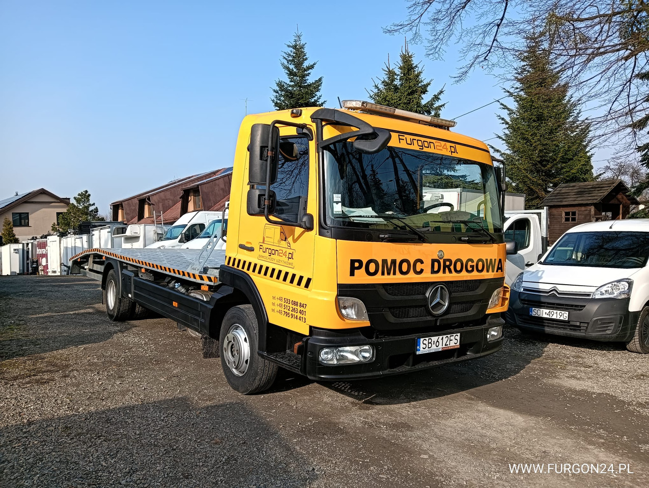 MERCEDES ATEGO 1018 POMOC DROGOWA LAWETA NR 665 - Autotransporter LKW: das Bild 3 MERCEDES ATEGO 1018 POMOC DROGOWA LAWETA NR 665 - Autotransporter LKW: das Bild 3