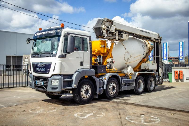MAN TGS 32.400BB+LIEBHERR 8M³+BAND/TAPIS 16m - Fahrmischer: das Bild 2 MAN TGS 32.400BB+LIEBHERR 8M³+BAND/TAPIS 16m - Fahrmischer: das Bild 2