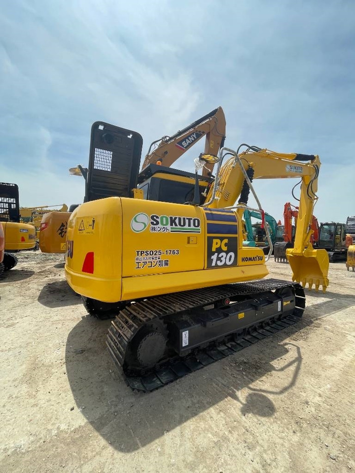 Komatsu PC 130 - Kettenbagger: das Bild 1 Komatsu PC 130 - Kettenbagger: das Bild 1