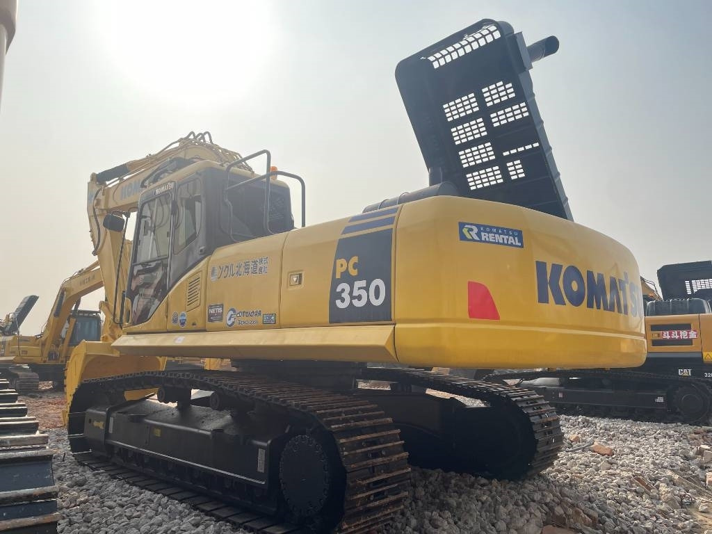 Kettenbagger Komatsu PC 350: das Bild 8