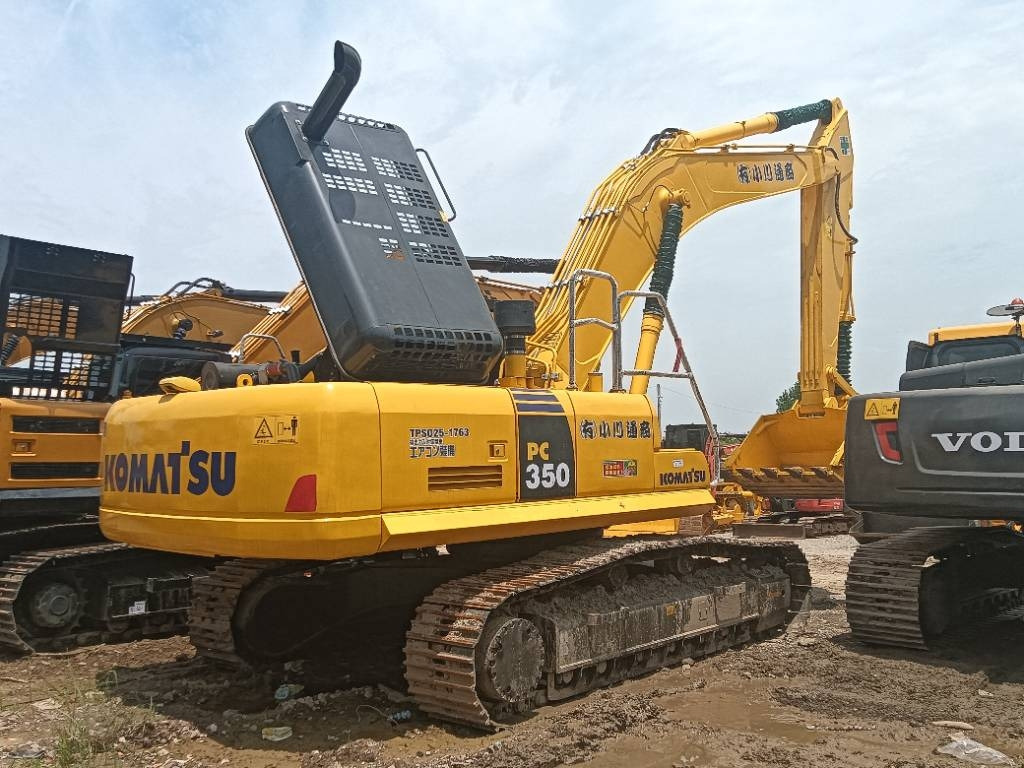 Komatsu PC 350 - Kettenbagger: das Bild 1 Komatsu PC 350 - Kettenbagger: das Bild 1