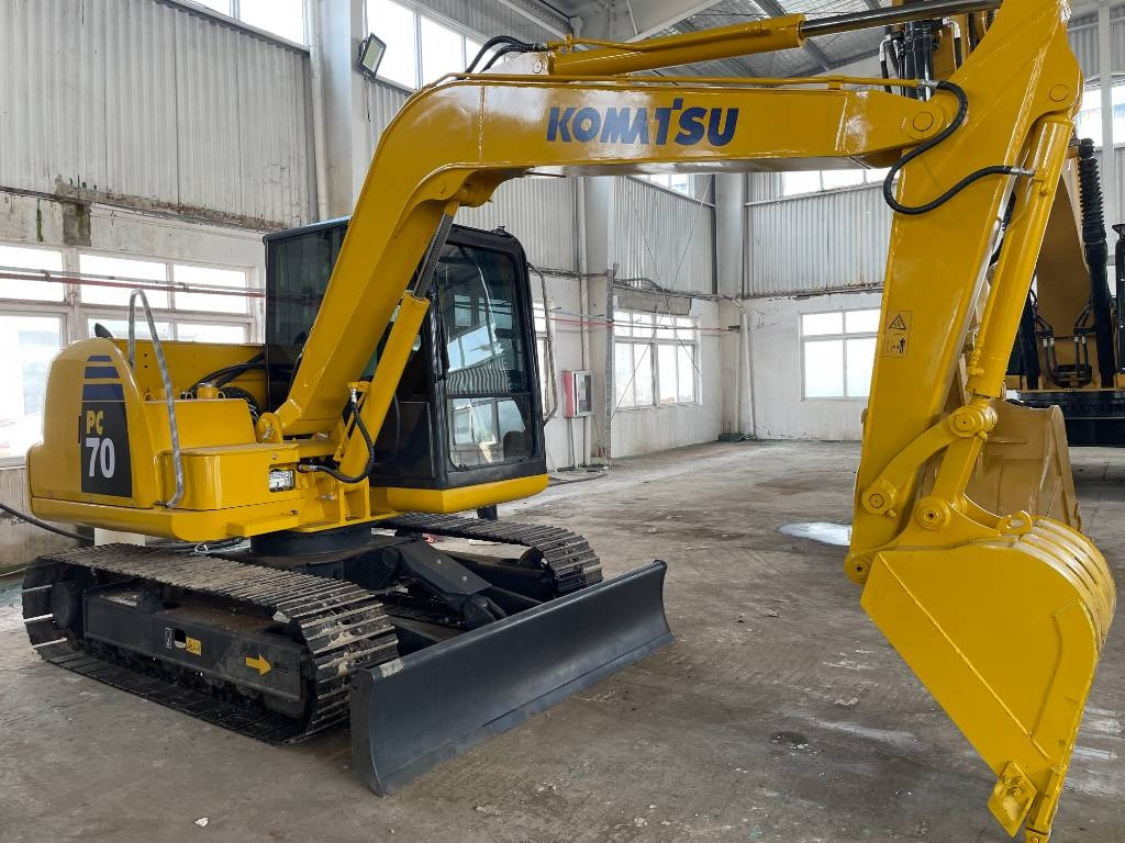 Komatsu PC 70 - Minibagger: das Bild 1 Komatsu PC 70 - Minibagger: das Bild 1