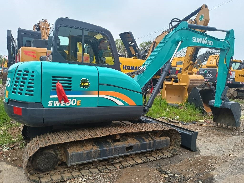 Sunward SWE 80 - Kettenbagger: das Bild 1 Sunward SWE 80 - Kettenbagger: das Bild 1