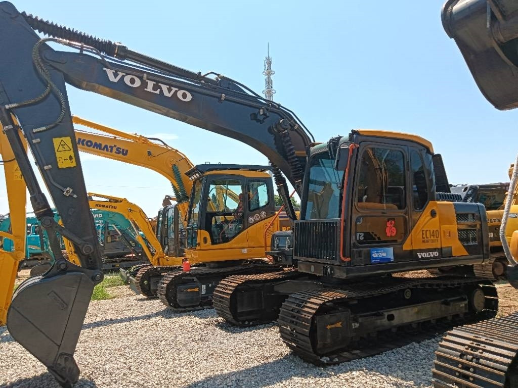 Volvo EC 140 - Kettenbagger: das Bild 1 Volvo EC 140 - Kettenbagger: das Bild 1