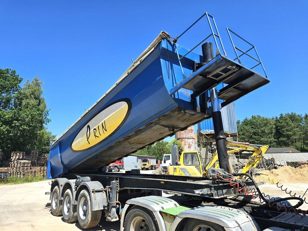 Diversen W25 24 M3 Tipper Semi-Trailer CMT W25 24 M3 Tipper Semi-Trailer - Kipper Auflieger: das Bild 1 Diversen W25 24 M3 Tipper Semi-Trailer CMT W25 24 M3 Tipper Semi-Trailer - Kipper Auflieger: das Bild 1