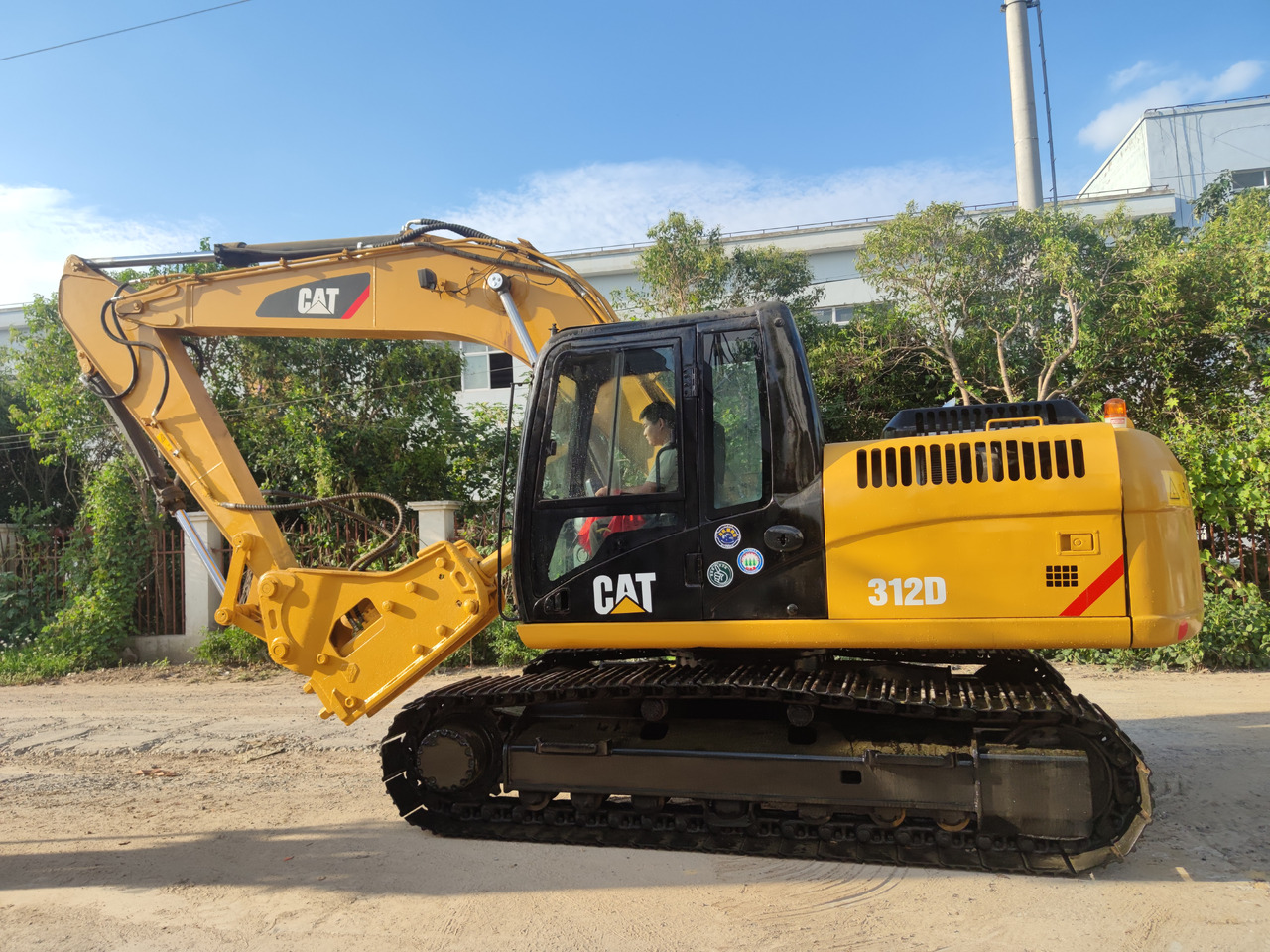 CATERPILLAR 312D - Kettenbagger: das Bild 1 CATERPILLAR 312D - Kettenbagger: das Bild 1