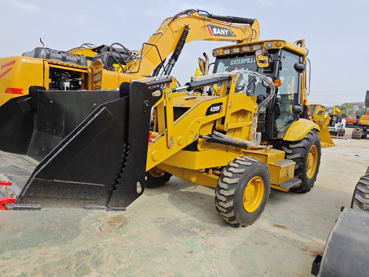 CATERPILLAR 428F backhoe loader - Baggerlader: das Bild 5 CATERPILLAR 428F backhoe loader - Baggerlader: das Bild 5