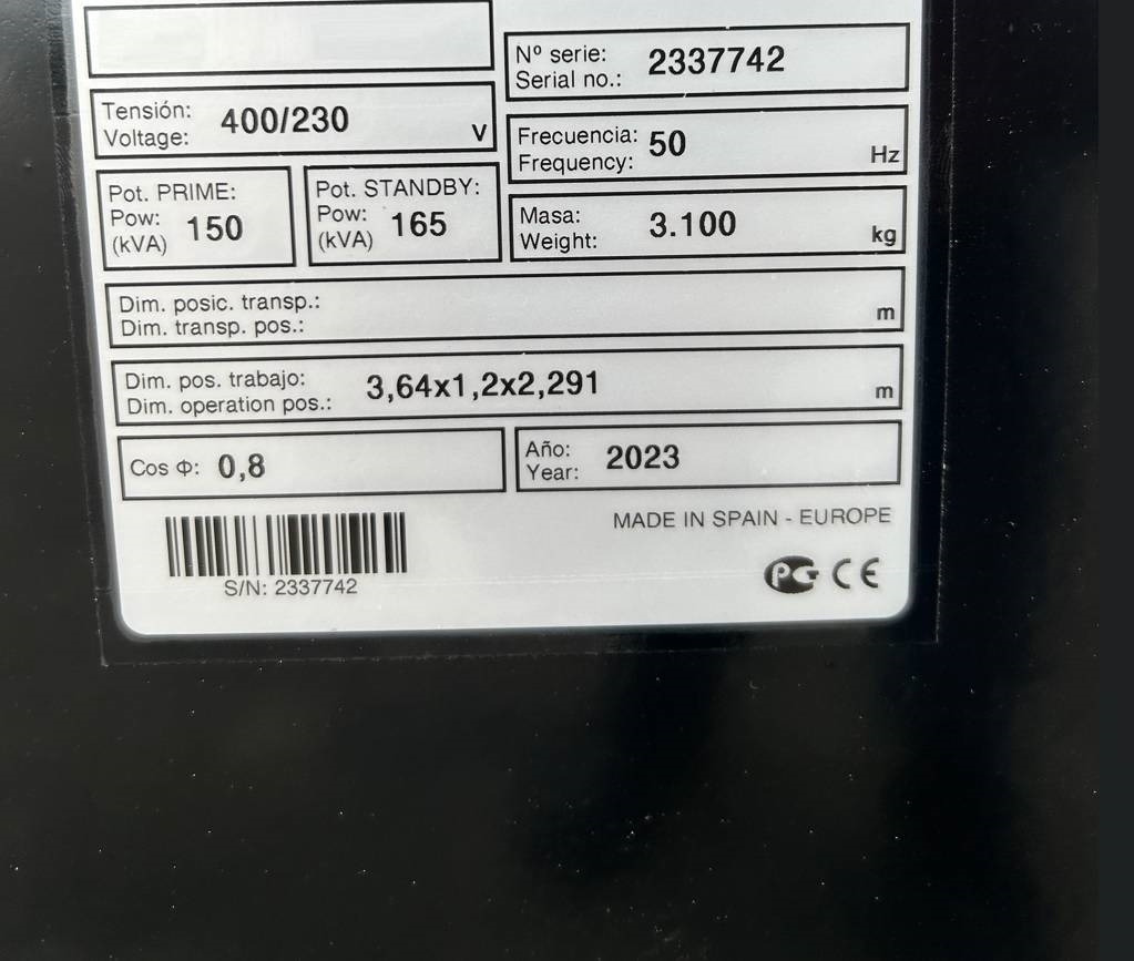 Deutz TCD6.1L6 - 165 kVA Stage V Generator - DPX-19014 - Stromgenerator: das Bild 4 Deutz TCD6.1L6 - 165 kVA Stage V Generator - DPX-19014 - Stromgenerator: das Bild 4
