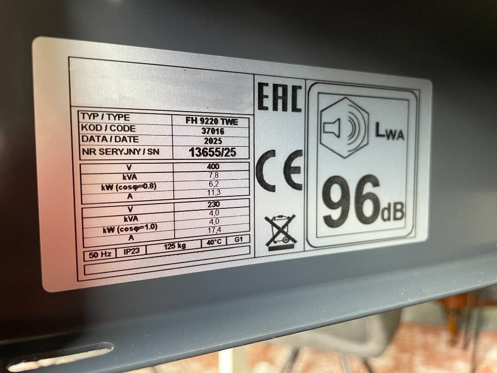 Honda FH9220TWE - 8.7 kVA generator - DPX-17965 - Stromgenerator: das Bild 5 Honda FH9220TWE - 8.7 kVA generator - DPX-17965 - Stromgenerator: das Bild 5