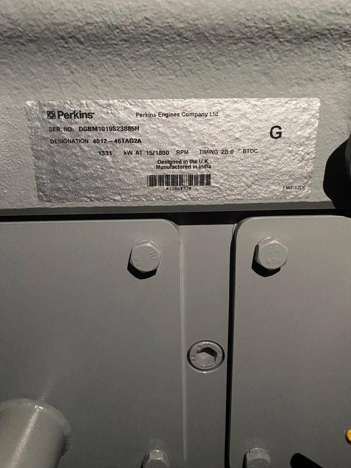 Perkins 4012-46TAG2A - 1.650 kVA Generator - DPX-19823-O  - Leasing Perkins 4012-46TAG2A - 1.650 kVA Generator - DPX-19823-O: das Bild 8
