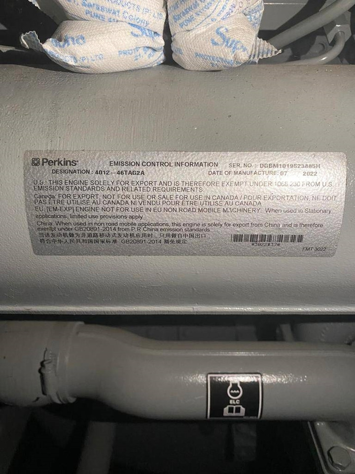 Perkins 4012-46TAG2A - 1.650 kVA Generator - DPX-19823-O  - Leasing Perkins 4012-46TAG2A - 1.650 kVA Generator - DPX-19823-O: das Bild 7