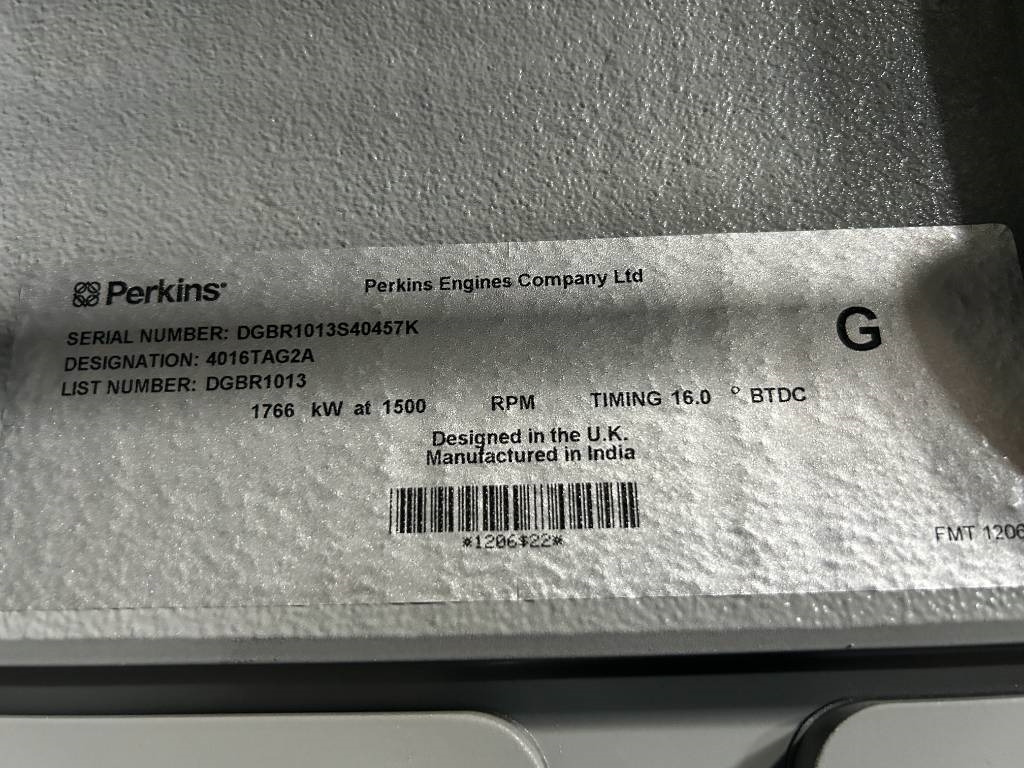 Perkins 4016-TAG2A - 2.200 kVA Generator - DPX-19826  - Leasing Perkins 4016-TAG2A - 2.200 kVA Generator - DPX-19826: das Bild 6
