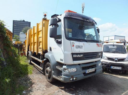 DAF LF WYWÓZ ŚMIECI - Müllwagen: das Bild 1 DAF LF WYWÓZ ŚMIECI - Müllwagen: das Bild 1
