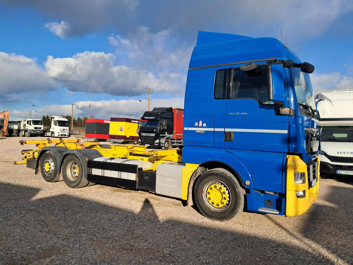 MAN TGX 26.460 BDF - Containerwagen/ Wechselfahrgestell LKW: das Bild 1 MAN TGX 26.460 BDF - Containerwagen/ Wechselfahrgestell LKW: das Bild 1