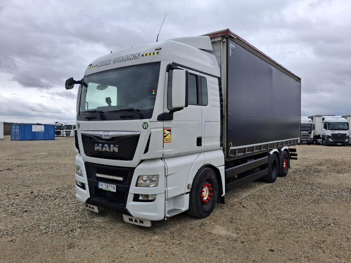 MAN TGX SOLÓWKA - Plane LKW: das Bild 2 MAN TGX SOLÓWKA - Plane LKW: das Bild 2