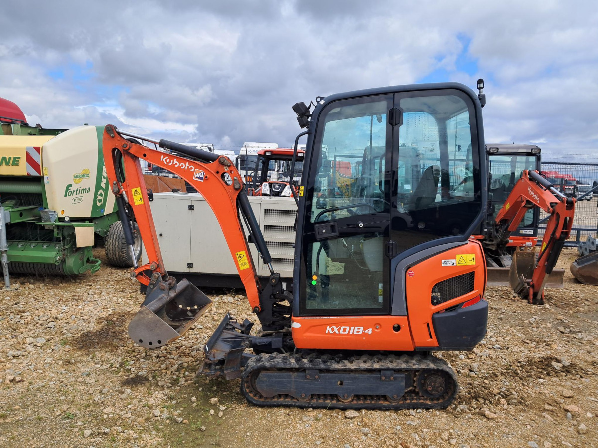 Minikoparka gąsienicowa – KUBOTA KX018-4 – 2020 – 32.3 kW - Minibagger: das Bild 4 Minikoparka gąsienicowa – KUBOTA KX018-4 – 2020 – 32.3 kW - Minibagger: das Bild 4