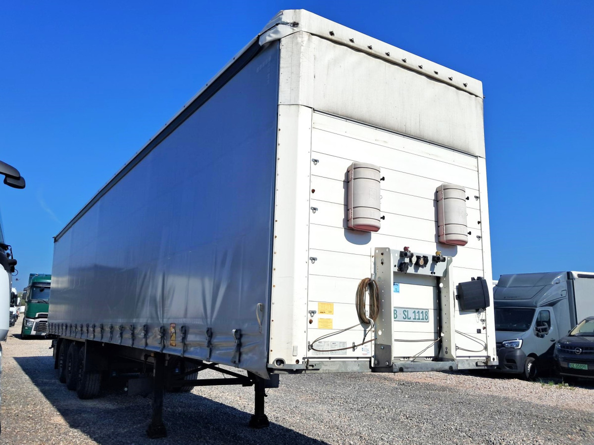 SCHMITZ SCS 24/L - 13.62 EB KURTYNOWA Z PODWIESZANYM WÓZKIEM WIDŁOWYM - Planenanhänger: das Bild 2 SCHMITZ SCS 24/L - 13.62 EB KURTYNOWA Z PODWIESZANYM WÓZKIEM WIDŁOWYM - Planenanhänger: das Bild 2