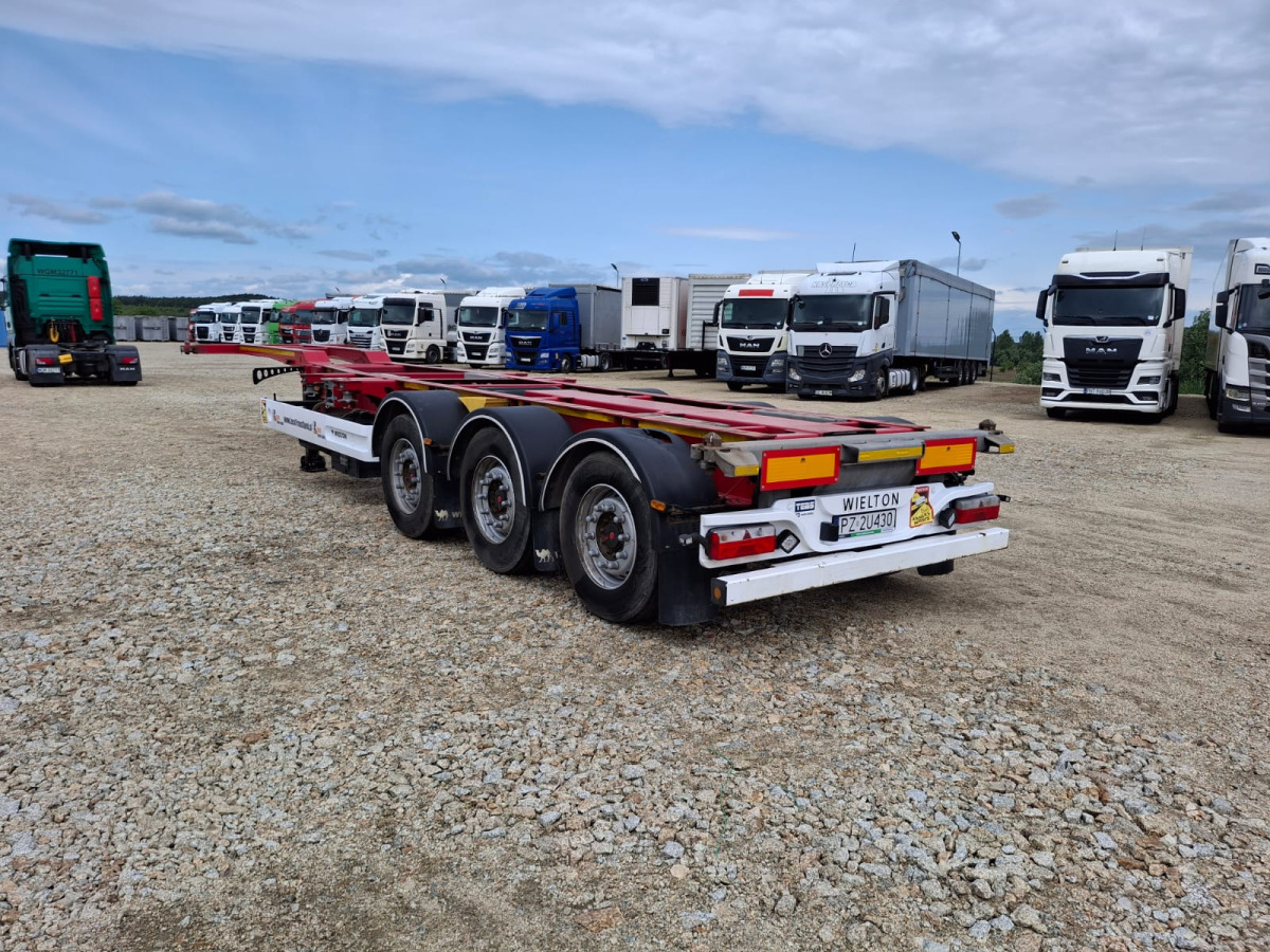 WIELTON NS3P POD KONTENERY - Container/ Wechselfahrgestell Anhänger: das Bild 1 WIELTON NS3P POD KONTENERY - Container/ Wechselfahrgestell Anhänger: das Bild 1