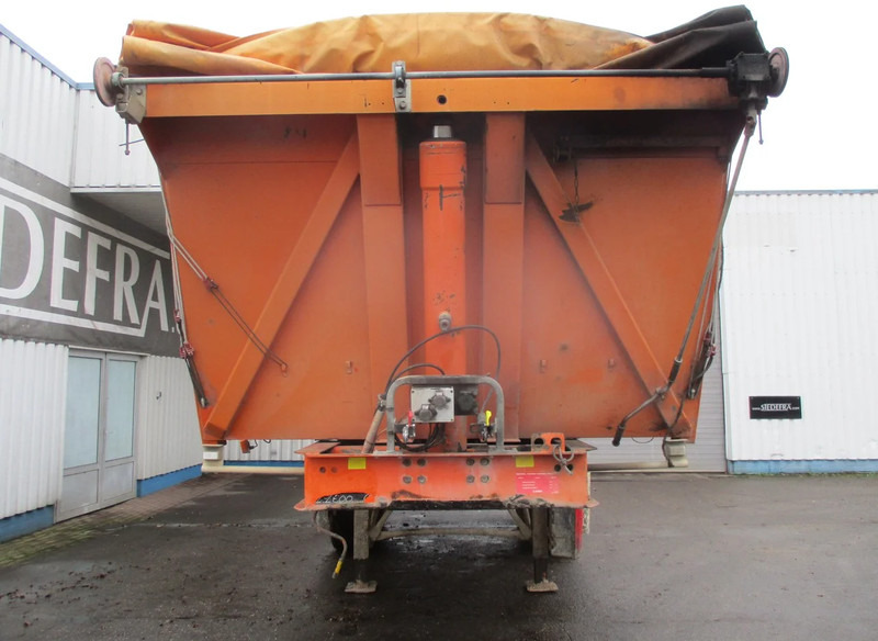 Kipper Auflieger Kaiser 2 axle , steel tipper trailer , spring suspension , drum brakes: das Bild 6