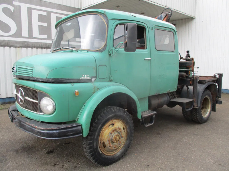 Mercedes-Benz 710 , 4x4 , Crane Hiab 5501 - Autokran: das Bild 4 Mercedes-Benz 710 , 4x4 , Crane Hiab 5501 - Autokran: das Bild 4