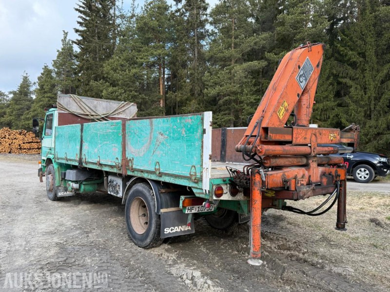 1981 Scania P82M 4X2 LS50 - Autokran: das Bild 3 1981 Scania P82M 4X2 LS50 - Autokran: das Bild 3