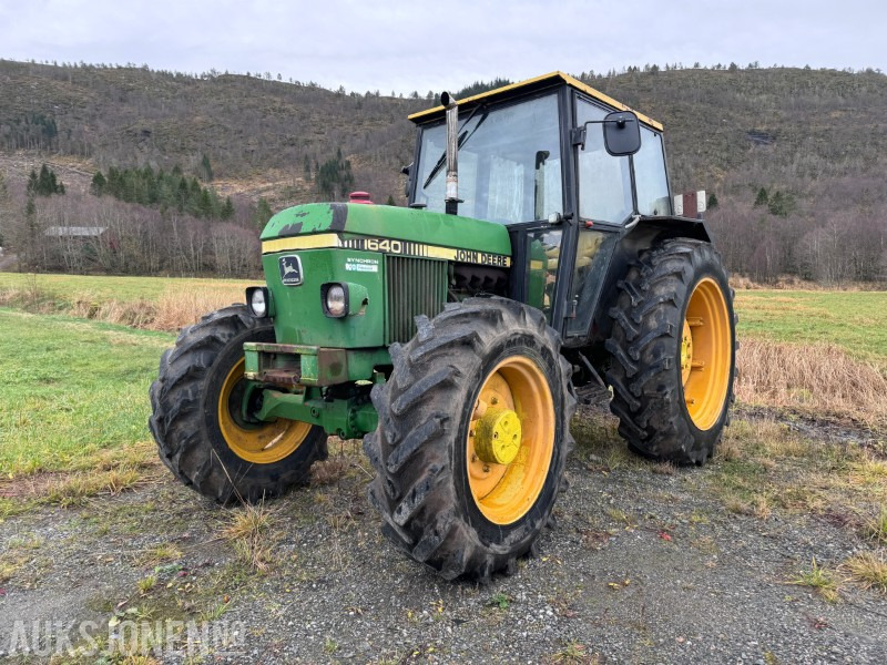 1985 John Deere 1640 SYNCHRON - 4x4 - Traktor: das Bild 1 1985 John Deere 1640 SYNCHRON - 4x4 - Traktor: das Bild 1
