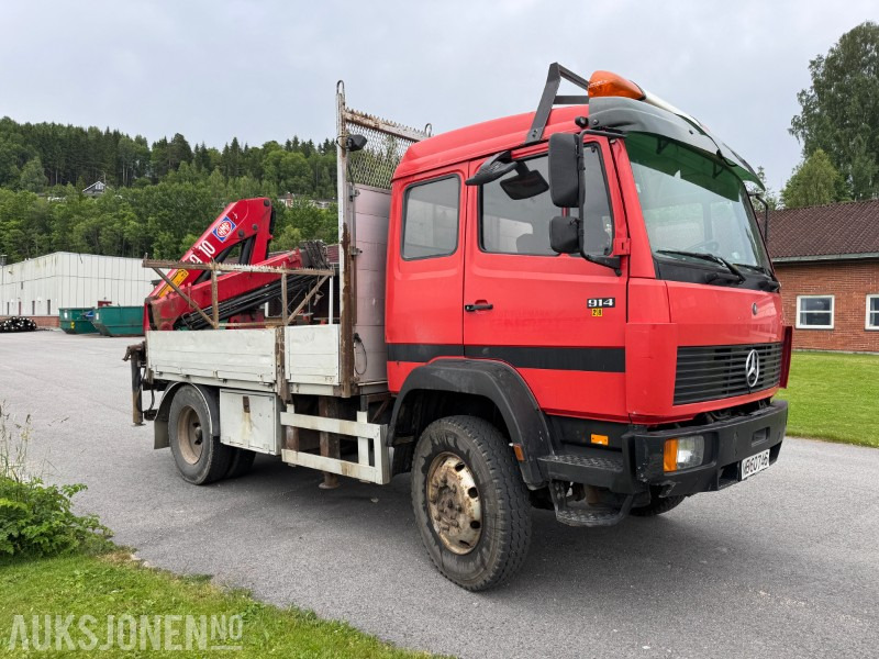 1994 Mercedes-Benz 914 AK/36 - Linjebil - Kranbil - HMF910 KZ kran med fjernkontroll - Autokran: das Bild 3 1994 Mercedes-Benz 914 AK/36 - Linjebil - Kranbil - HMF910 KZ kran med fjernkontroll - Autokran: das Bild 3