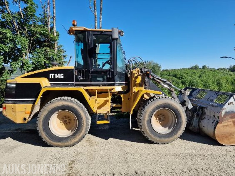 1999 Cat IT14G hjullaster snø skuffe/grus skuffe 10039 timer - Radlader: das Bild 2 1999 Cat IT14G hjullaster snø skuffe/grus skuffe 10039 timer - Radlader: das Bild 2