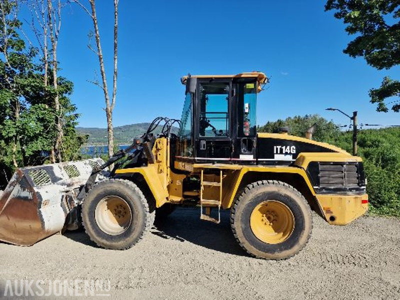 1999 Cat IT14G hjullaster snø skuffe/grus skuffe 10039 timer - Radlader: das Bild 1 1999 Cat IT14G hjullaster snø skuffe/grus skuffe 10039 timer - Radlader: das Bild 1
