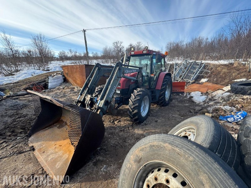 2002 CASE IH CS94A Traktor - Frontlaster - Skuff - Nye dekk - 5124T - Traktor: das Bild 1 2002 CASE IH CS94A Traktor - Frontlaster - Skuff - Nye dekk - 5124T - Traktor: das Bild 1