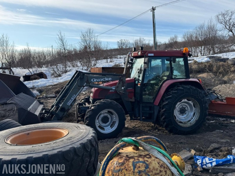 2002 CASE IH CS94A Traktor - Frontlaster - Skuff - Nye dekk - 5124T - Traktor: das Bild 3 2002 CASE IH CS94A Traktor - Frontlaster - Skuff - Nye dekk - 5124T - Traktor: das Bild 3