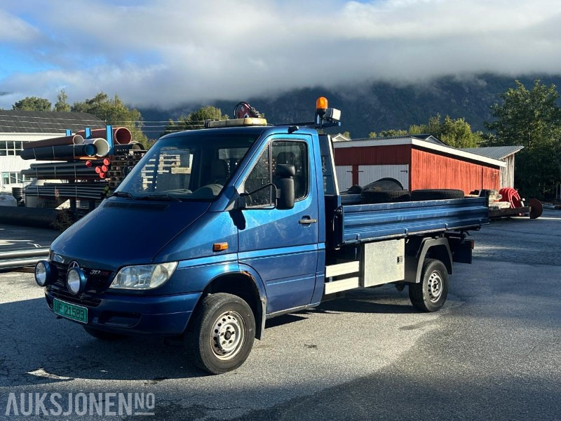 2004 Mercedes-Benz 313 CDI SPRINTER 2.1-129 D - Kran - Tippkasse - 173782 km - Kipper Transporter: das Bild 1 2004 Mercedes-Benz 313 CDI SPRINTER 2.1-129 D - Kran - Tippkasse - 173782 km - Kipper Transporter: das Bild 1
