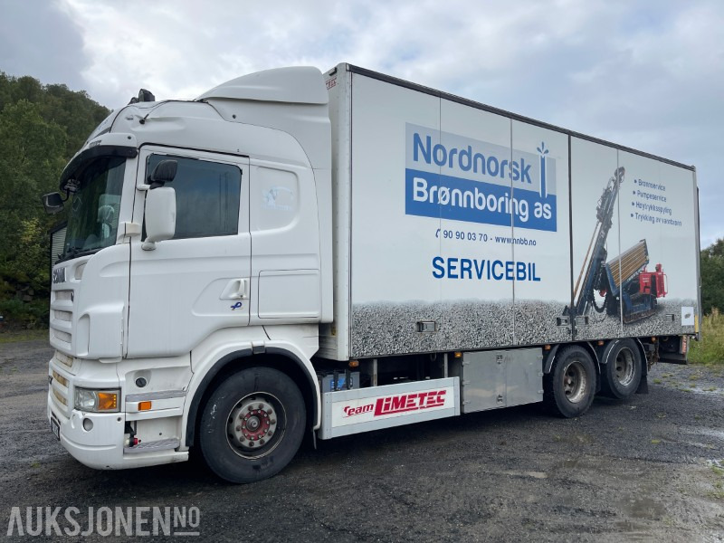 2009 Scania 480 R-serie Topline Skapbil med full sideåpning og Zepro baklift - Koffer LKW: das Bild 2 2009 Scania 480 R-serie Topline Skapbil med full sideåpning og Zepro baklift - Koffer LKW: das Bild 2
