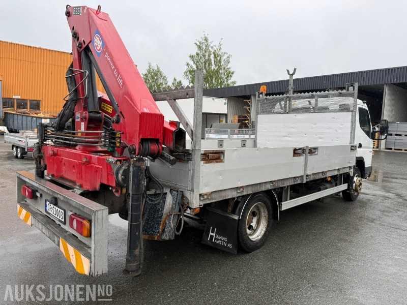 2010 Mitsubishi Fuso Canter 7C18 m/ HMF 635-K2 kran – lav km, fjernstyring - Autokran: das Bild 4 2010 Mitsubishi Fuso Canter 7C18 m/ HMF 635-K2 kran – lav km, fjernstyring - Autokran: das Bild 4