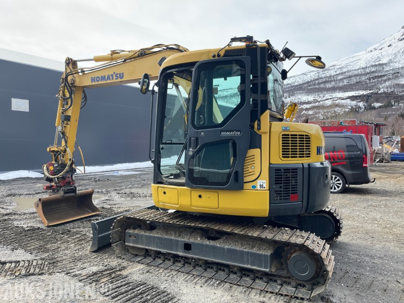2011 Komatsu PC 78 US-8 Graver med Tiltrotator og tre skuffer - Bagger: das Bild 3 2011 Komatsu PC 78 US-8 Graver med Tiltrotator og tre skuffer - Bagger: das Bild 3