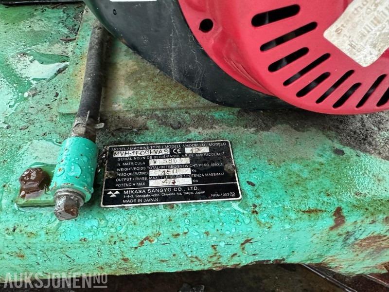 2012 Mikasa MVH 150G hoppetusse - Walzen: das Bild 4 2012 Mikasa MVH 150G hoppetusse - Walzen: das Bild 4