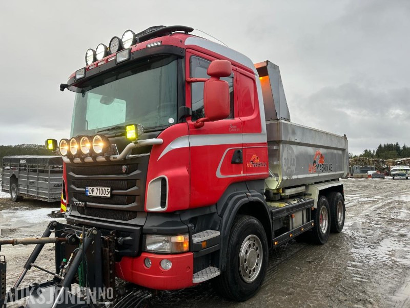 Kipper 2012 Scania R 730 6x4 - Brøyterigget tippbil: das Bild 6