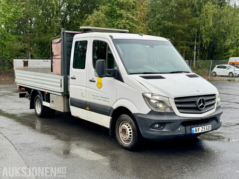 2014 Mercedes-Benz Sprinter 516 CDI planbil, 5-tonn, dobbelkabin, bakløft, lysbjelke - Pritsche LKW: das Bild 3 2014 Mercedes-Benz Sprinter 516 CDI planbil, 5-tonn, dobbelkabin, bakløft, lysbjelke - Pritsche LKW: das Bild 3