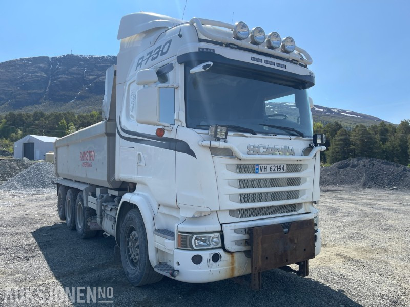 2014 Scania R730 Tridem Brøyterigget tippbil m/ underliggende skjær fra 2021! Euro 6 - Kipper: das Bild 2 2014 Scania R730 Tridem Brøyterigget tippbil m/ underliggende skjær fra 2021! Euro 6 - Kipper: das Bild 2