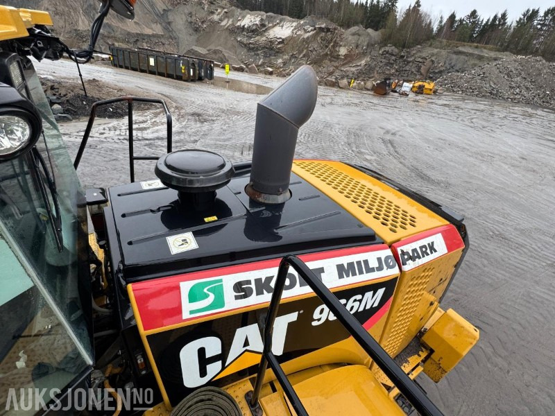 Radlader 2015 CAT 966M FOREST MACHINE HJULLASTER, VEKT, SENTRALSMØRING, FULL SERVICEHISTORIKK, SKUFFE: das Bild 38 Radlader 2015 CAT 966M FOREST MACHINE HJULLASTER, VEKT, SENTRALSMØRING, FULL SERVICEHISTORIKK, SKUFFE: das Bild 38