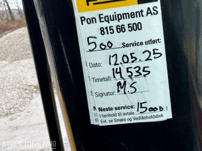 Radlader 2015 CAT 966M FOREST MACHINE HJULLASTER, VEKT, SENTRALSMØRING, FULL SERVICEHISTORIKK, SKUFFE: das Bild 37 Radlader 2015 CAT 966M FOREST MACHINE HJULLASTER, VEKT, SENTRALSMØRING, FULL SERVICEHISTORIKK, SKUFFE: das Bild 37