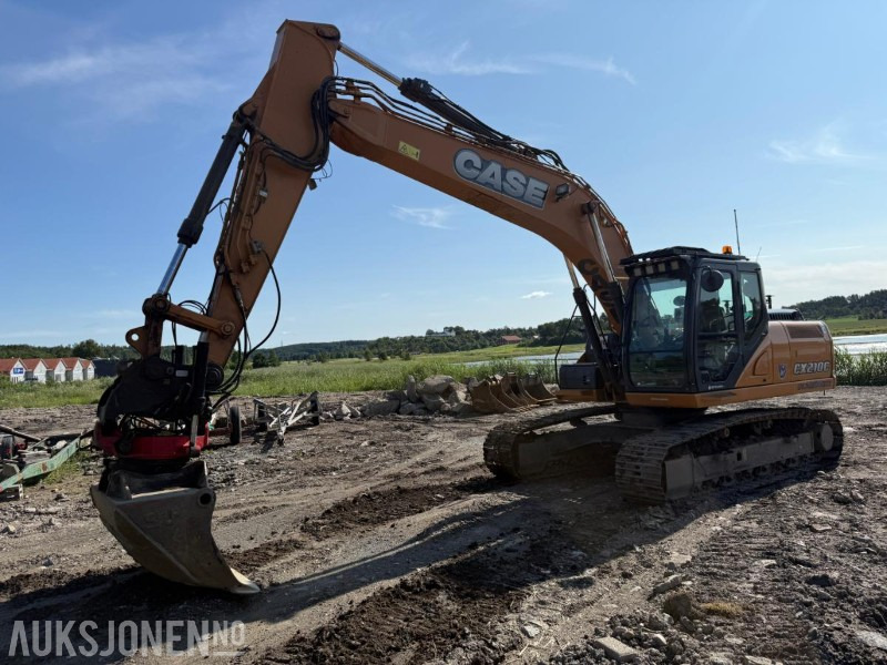 2015 Case CX210C BELTEGRAVER ROTOTILT ENGCON MASKINSTYRING SERVICEHISTORIKK LITE TIMER EN EIER. - Bagger: das Bild 3 2015 Case CX210C BELTEGRAVER ROTOTILT ENGCON MASKINSTYRING SERVICEHISTORIKK LITE TIMER EN EIER. - Bagger: das Bild 3