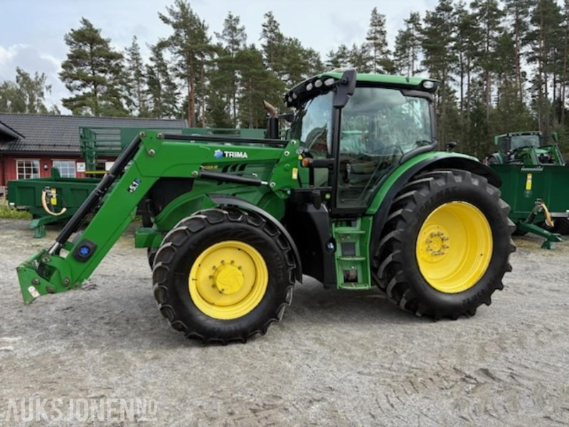 2016 John Deere 6155R, AutoPowr 50 km/t, AutoTrac Ready, Trima 5.1P frontlaster, 6903 Timer - Traktor: das Bild 4 2016 John Deere 6155R, AutoPowr 50 km/t, AutoTrac Ready, Trima 5.1P frontlaster, 6903 Timer - Traktor: das Bild 4