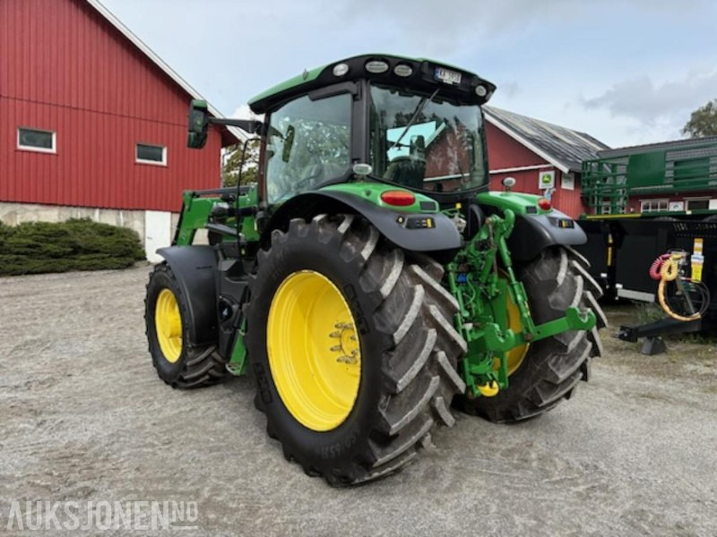 2016 John Deere 6155R, AutoPowr 50 km/t, AutoTrac Ready, Trima 5.1P frontlaster, 6903 Timer - Traktor: das Bild 3 2016 John Deere 6155R, AutoPowr 50 km/t, AutoTrac Ready, Trima 5.1P frontlaster, 6903 Timer - Traktor: das Bild 3