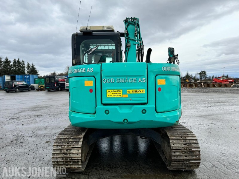 2016 Kobelco SK75SR-3E - 8 tonns gravemaskin - Tiltrotator - Pusskuffe - Bunkringspumpe - sentralsmøring - Sertifisert - Bagger: das Bild 5 2016 Kobelco SK75SR-3E - 8 tonns gravemaskin - Tiltrotator - Pusskuffe - Bunkringspumpe - sentralsmøring - Sertifisert - Bagger: das Bild 5