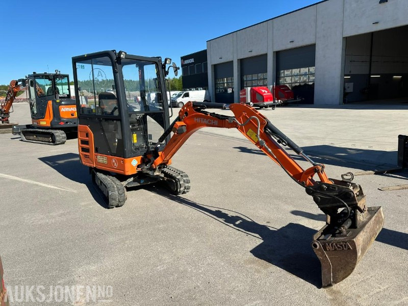 2017 Hitachi ZX19-5A CR minigraver / 3 skuffer / CE merket / 1.725 timer - Minibagger: das Bild 3 2017 Hitachi ZX19-5A CR minigraver / 3 skuffer / CE merket / 1.725 timer - Minibagger: das Bild 3