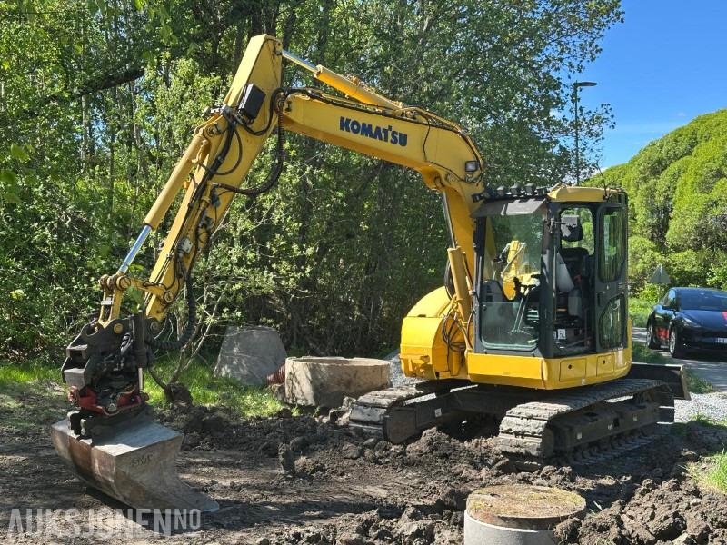 2017 Komatsu PC78US-10 - Beltegraver - Rototilt - 4315timer - Bagger: das Bild 1 2017 Komatsu PC78US-10 - Beltegraver - Rototilt - 4315timer - Bagger: das Bild 1